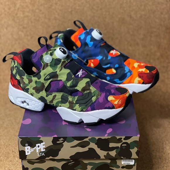 BAPE x InstaPump Fury OG "Multi Camo" - Picture 1 of 10